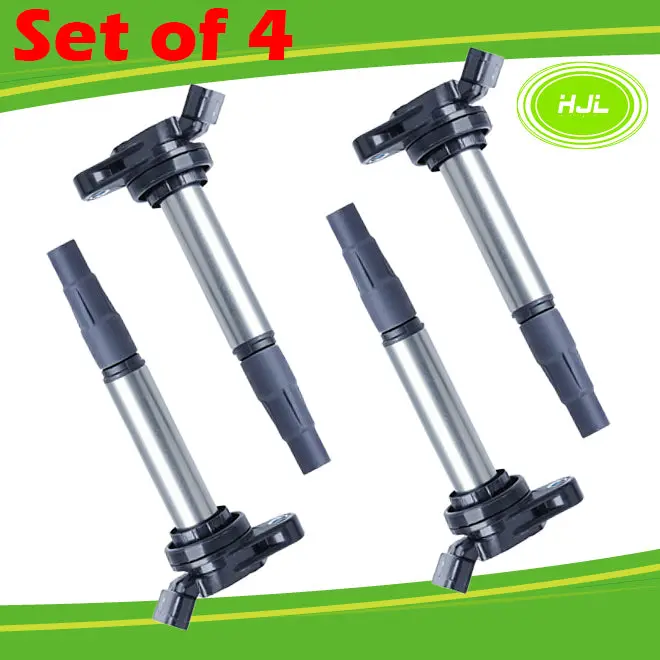 4 Ignition Coils For Toyota C-Hr Corolla Prius Lexus Ct200h Scion Im 9091902252 - #05688-73104 1