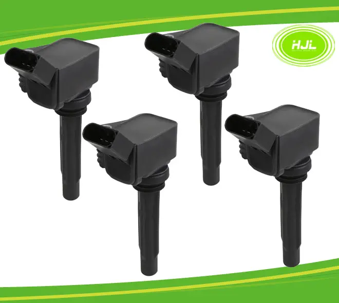 4 Pcs Ignition Coil Replacement For Audi A1 A3 E-Tron Q2 Vw Golf Jetta T-Roc Skoda 1.2 1.4 1.6 04E905110k - #24680-73104 1