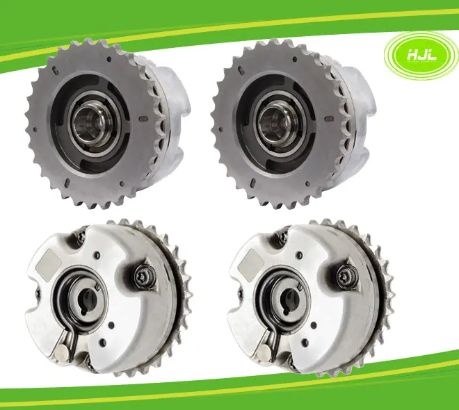 4 Pcs Intake+Exhaust Camshaft Sprocket For Audi A4 S4 A5 S5 A6 A8 Q5 R8 3.0 3.2 4.2 Fsi 06E109083m 06E109084m 1