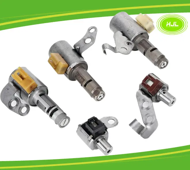 5 Pcs U140 U240e U241e Transmission Solenoids Kit For Toyota Lexus Camry Corolla Es300 3529021010 (Re-Manufactured) - #Hj-05123-Sld 1