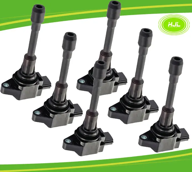 Ignition Coil Pack Of 6 Replacement For Infiniti Fx35 Fx37 M37 Q70 Qx70 5.0 5.6L Vk50ve Vk56de 2009-19 - #49168-73106 1