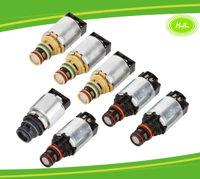 6T40 Transmission Solenoid Kit 7Pcs Automatic Transmission Solenoid Replacement For Chevrolet Cruze Cptiva Saab 9-4X Buick Gl8 - #Hj-77640-Sld 1