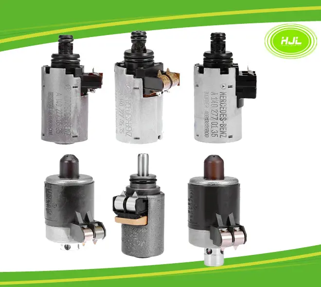 722.6 Solenoids Set Replacement For Mercedes Benz 5-Speed Automatic Transmission 1994-05 (Re-Manufactured) - #Hj-32726-Sld 1