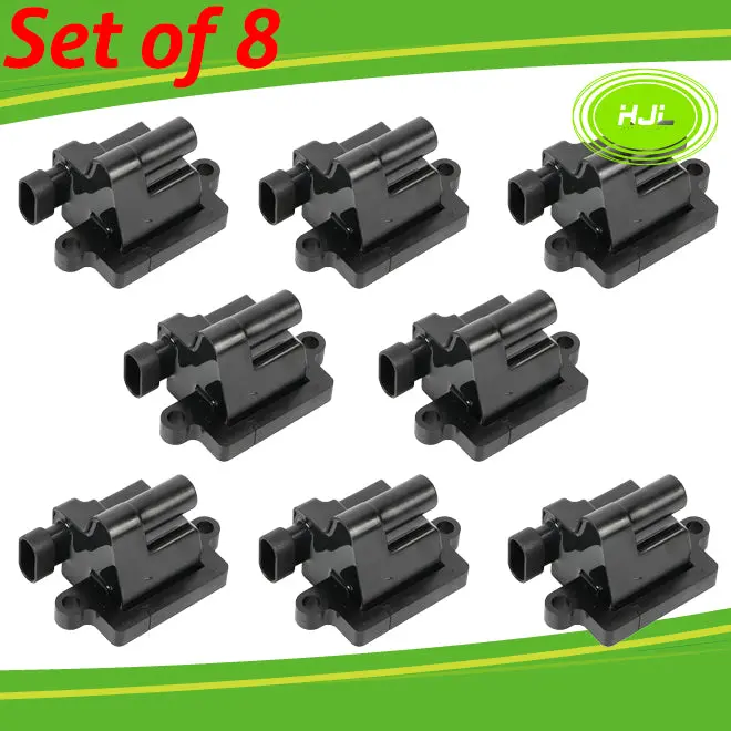 8 Ignition Coils For Cadillac Chevy Avalanche Express Gmc Savana Hummer 12558693 - #37019-73108 1