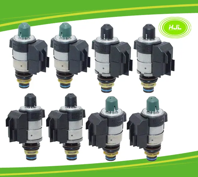 8 Pcs 722.9 7-Speed Auto Transmission Solenoids Kit Set For Mercedes Benz (Remanufactured) 1