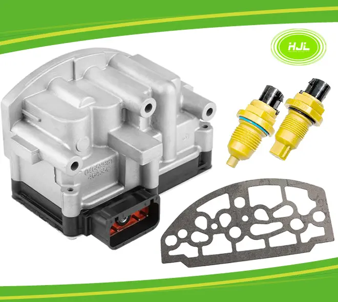 (Re-Manufacturer) A604 41Te Transmission Shift Solenoid Block+Speed Sensor For Chrysler 5140429Aa - #Hj-44549-Sdk 1