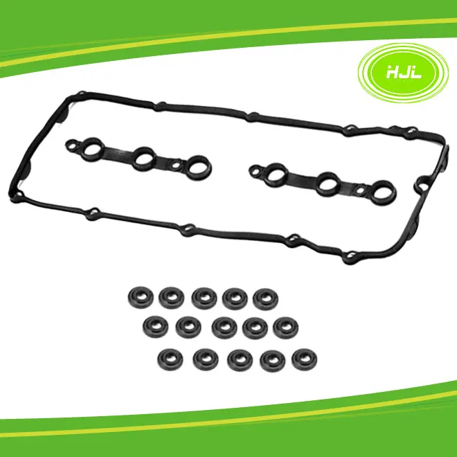Engine Valve Cover Gasket Set Rubber Seals Replacement For Bmw M52 M54 E39 E46 E83 E85 11120030496 11121437395 - #Hj-02524-Gst 1