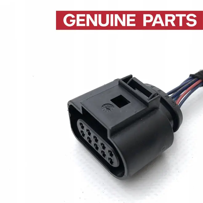 Genuine 10 Pin Plug Wiring Replacement For Audi Vw Door Latch 1J0973715 - #24922-47101 1