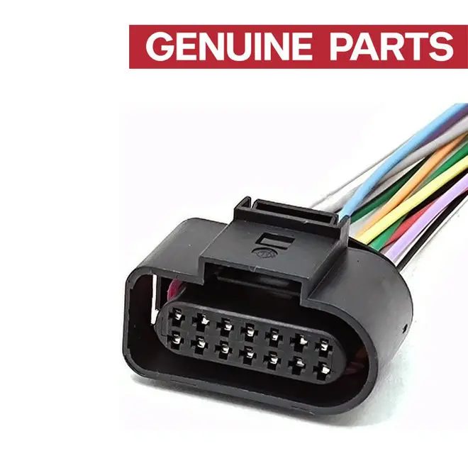 Genuine 14 Pin Plug Wiring Connector 6X0973717 Replacement For Audi Vw 09G 09K 09M Transmission - #24918-47101 1