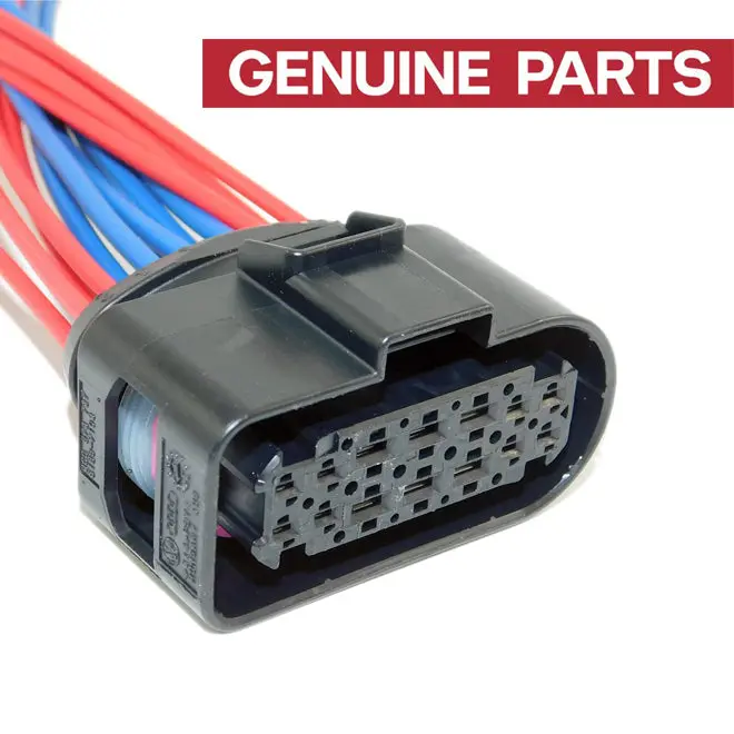 Genuine 14 Pin Xenon Headlight Plug Wiring Replacement For Audi Vw Skoda 3C0973737 - #24921-47101 1