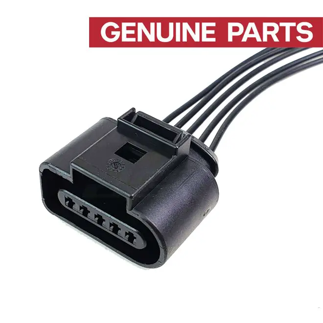 Genuine 5 Pin Mass Air Flow Connector Replacement For Audi B5 A4 S4 C5 Vw Beetle 1J0973705 - #24927-47101 1