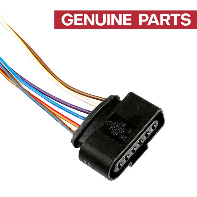 Genuine 6 Pin Plug Wiring Connector 1J0973726 Replacement For Audi Vw Skoda Seat 1J0 973 726 - #24920-47101 1
