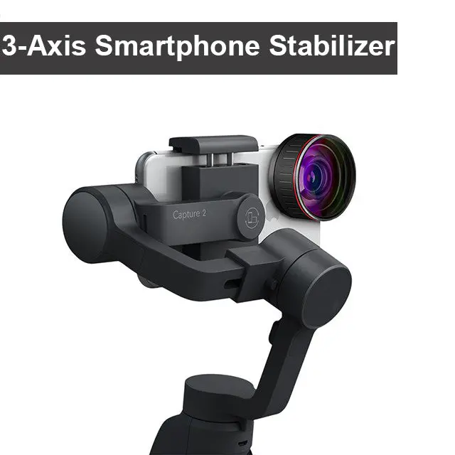 3-Axis Smartphone Gimbal Handheld Stabilizer Vlog Youtuber Smart Face Tracking - #Mobil-31100 1