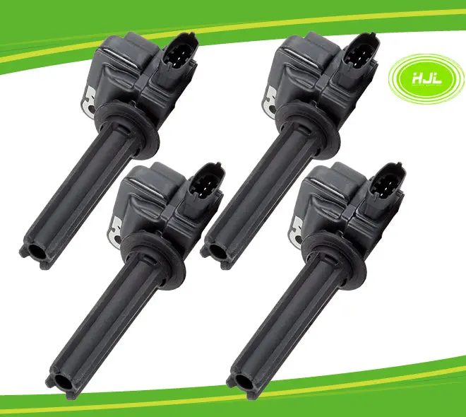 Set Of 4 Ignition Coil Replacement For Saab 9-3 2.0T Ys3f 2002-2015 12787707 - #92006-73104 1
