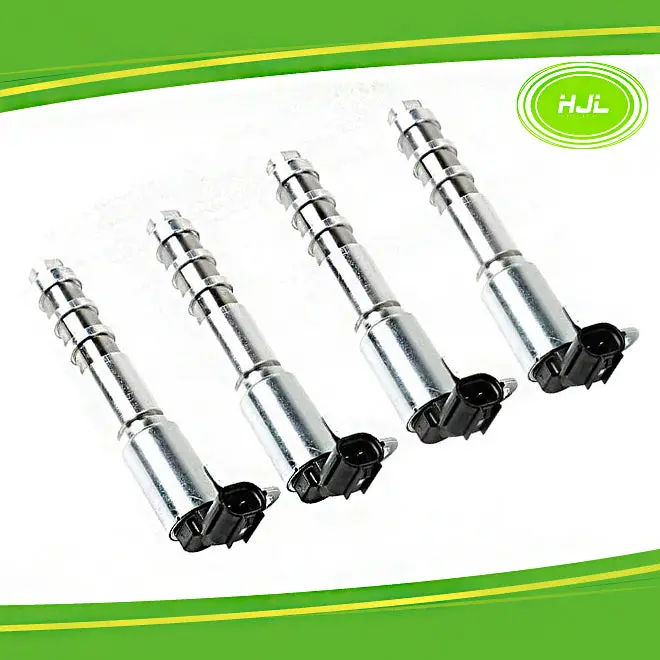 Set Of 4 Vvt Engine Variable Timing Solenoid Replacement For Buick Lacrosse Cadillac Ats Cts Chevrolet Camaro Captiva Impala Gmc Acadia V6 Dohc 12636175 12588943 - #37026-81804 1