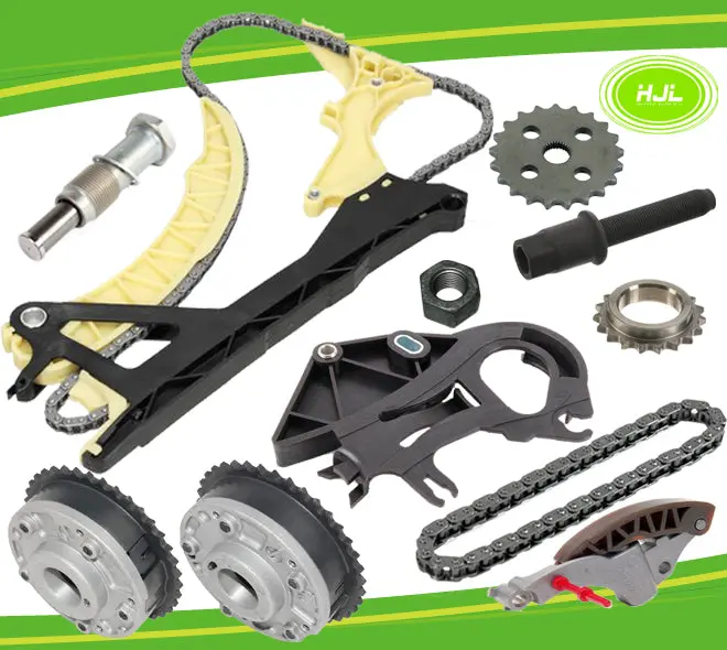 Timing Chain Kit+2 Vvt Gear+Oil Pump Chain Set For Bmw N42 N46 E87 E90 318I 520I X1 X3 - #Hj-02007-Fv 1