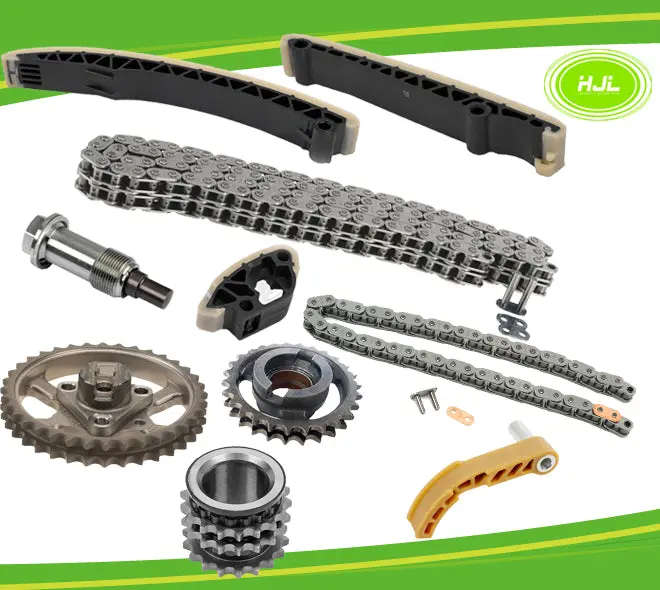 Timing Chain Kit Replacement For Dodge Sprinter 2.7L Mercedes-Benz C200 E200 E270 E280 Cdi Om612 Om646 Om648 With Oil Pump Drive Chain 1998-2008 - #Hj-32004 1