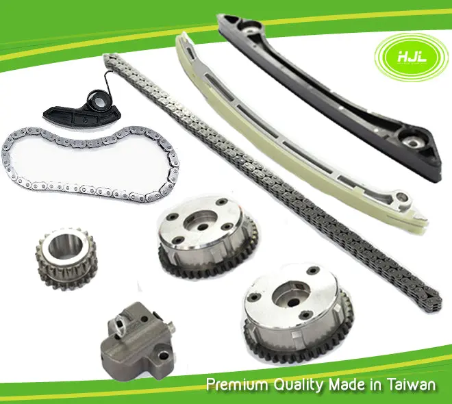 Timing Chain Kit W/Oil Pump Chain For Ford Focus Mustang Mondeo Kuga 2.0 Ecoboost+2 Vvt Gears - #Hj-04223-O 1