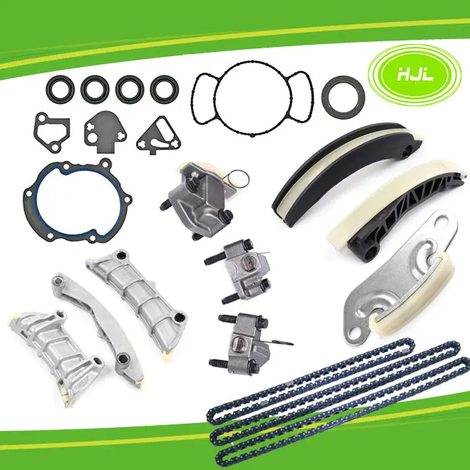 Timing Chain Kit + Cover Gasket For Buick Allure Cadillac Sts Gmc Acadia Equinox - #Hj-37026-S 1